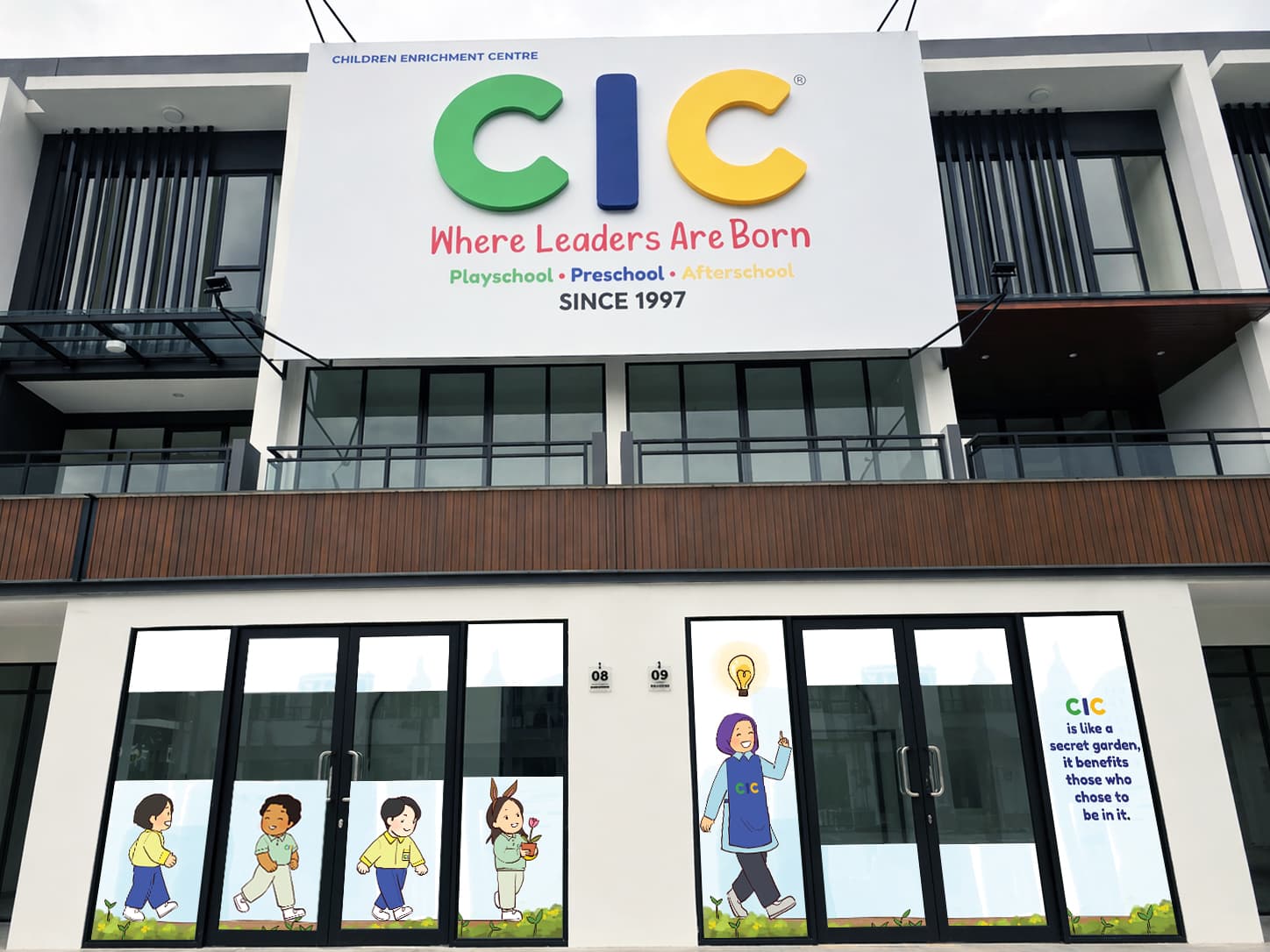 CIC Indonesia Learning Centre - Exterior Facade